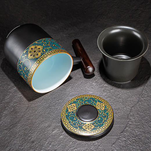 古韵陶瓷茶具套装（小五粮定制版） 商品图2