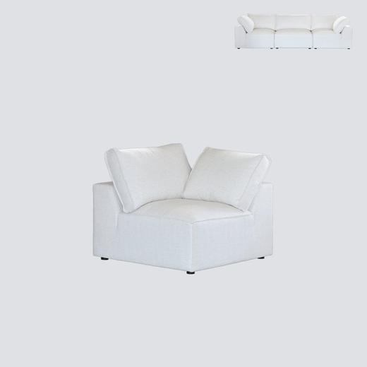 NS家居nsfurniture软包布艺转角组合沙发NSSF-5150-C1系列 商品图1