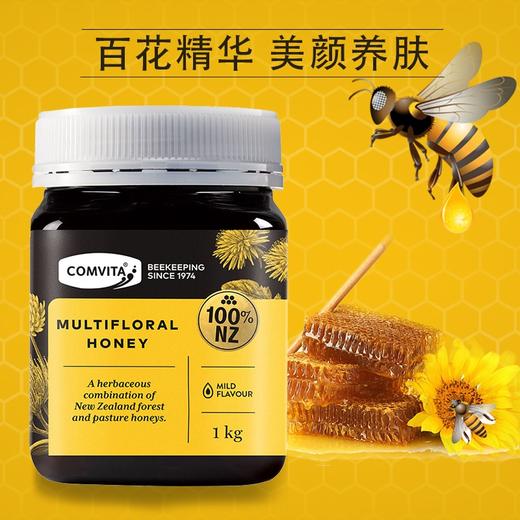 【送健康】1KG康维他多花种蜂蜜  自然馈赠 百花精华 商品图0