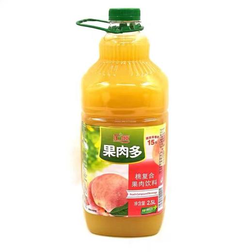 汇源果肉多桃复合果肉饮料2.5L 商品图0