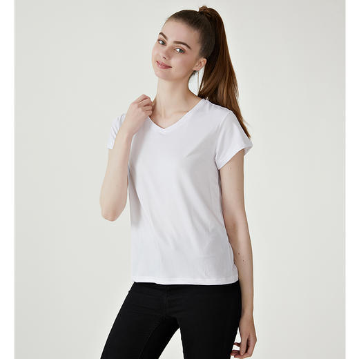 【天使法则】3件装男女丝滑透气面膜T恤 基础打底T恤 商品图12