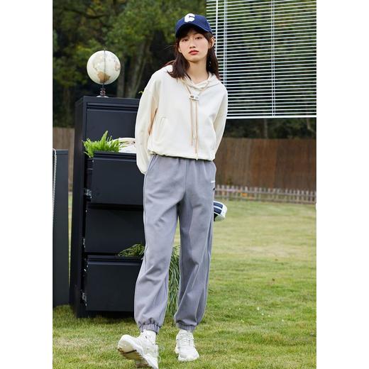 ZIHAN紫涵高腰运动休闲裤女抽绳松紧腰长裤Z2Z01BS204 商品图2