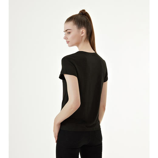 【天使法则】3件装男女丝滑透气面膜T恤 基础打底T恤 商品图14