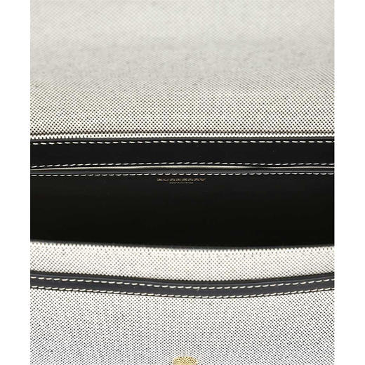 BURBERRY 博柏利 Horseferry 印花帆布 Note 斜挎便签包 女士单肩包 浅灰 8039863 A1189 商品图2
