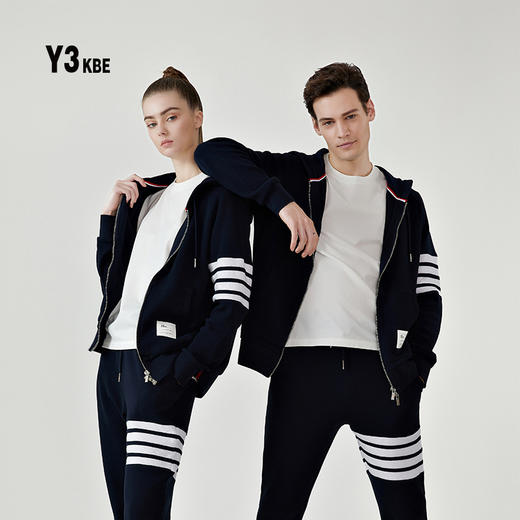 【天使法则】Y3KBE系列情侣华夫格卫衣开衫 卫裤 商品图9