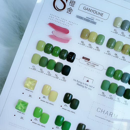 CS2022新款流行松石绿24色套系（秒杀） 商品图3