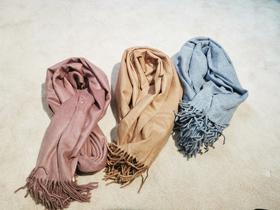 皇家丽美羊绒纯色围巾WJCS998