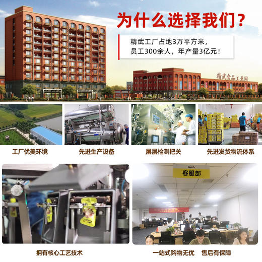 精武鸭脖鸭舌鸭掌鸭翅组合518g卤味肉类小吃零食大礼包 商品图3