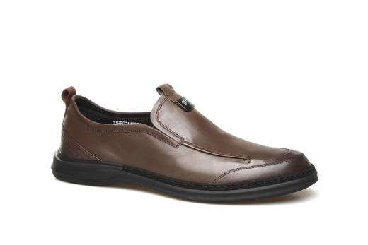 豪麟名鞋奥莱迪嘉男装牛皮革商务皮鞋DJHFO21MS208咖啡色  原价1660元 商品图0