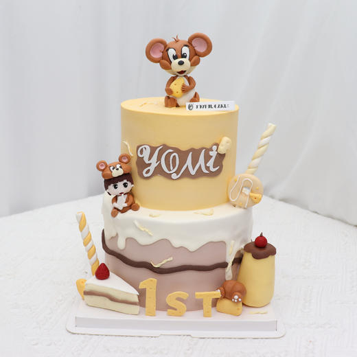 翻糖杰瑞双层蛋糕 商品图0