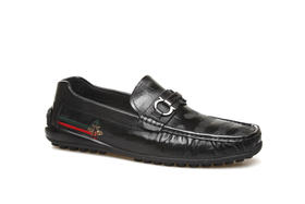 豪麟名鞋奥莱迪嘉男装牛皮革商务皮鞋DJMMA21MS003黑色  原价1660元