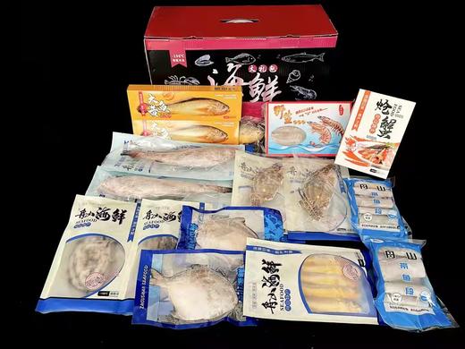 【BH】【WNX】舟山海鲜 豪华套餐  约14斤 商品图0
