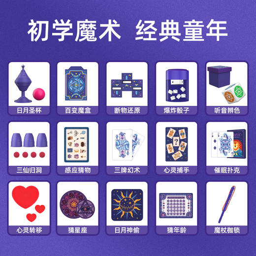 mideer弥鹿儿童益智魔术道具大套装亲子互动培养动手能力玩具 商品图1