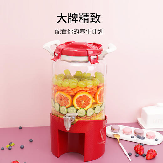 戴德生活馆泡酒玻璃瓶食品级家用密封罐带盖泡菜坛子腌菜专用自酿酒瓶空瓶 商品图0