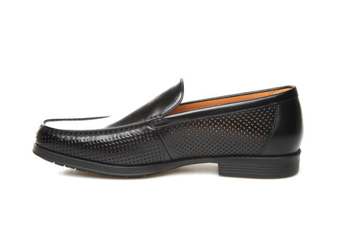 豪麟名鞋奥莱都彭男鞋牛皮革商务鞋E31131032黑色  原价4260元 商品图1