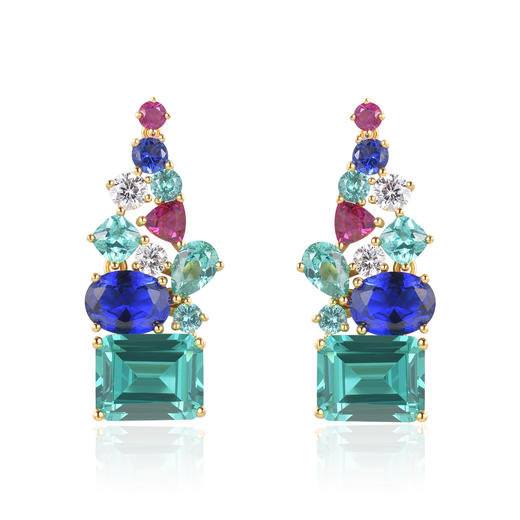 【采购专享】宫里的世界&BYJ 春色满园耳环 商品图3