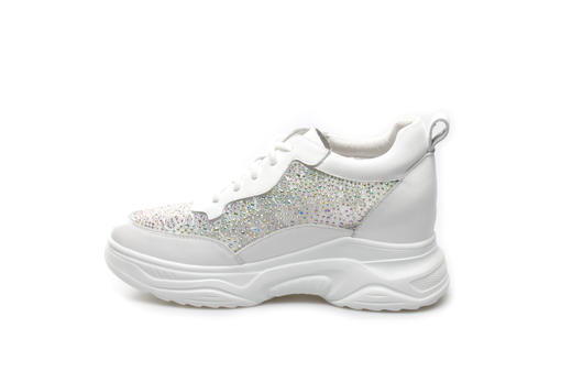 豪麟名鞋奥莱迪嘉女装牛皮革时尚休闲鞋DJXXA21WX012白色  原价1660元 商品图1