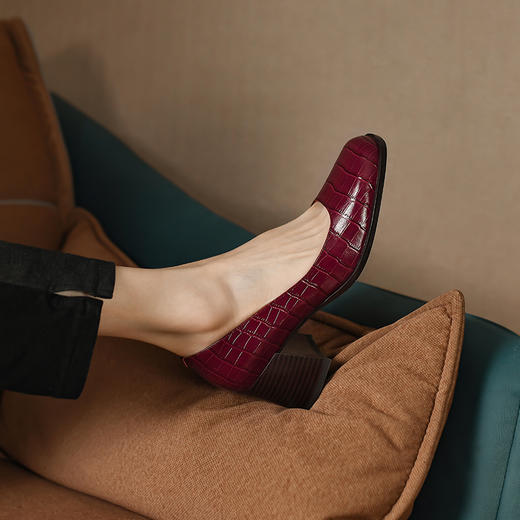 复古风简约，新款单鞋PS682 商品图3