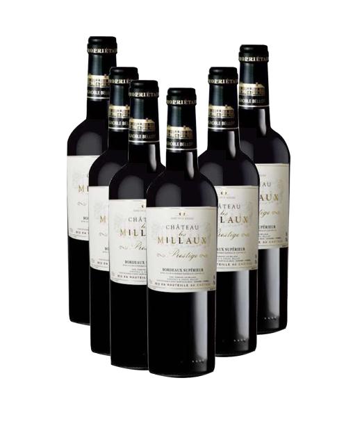 （六支装）法国贝洛城堡 超级波尔多干红 葡萄酒 750ml/瓶 商品图0