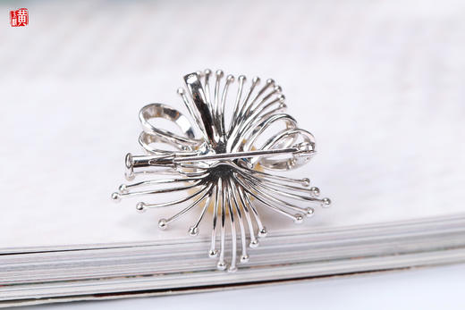 [ 绽 ]  南洋金珍珠吊坠胸针两用款 商品图4