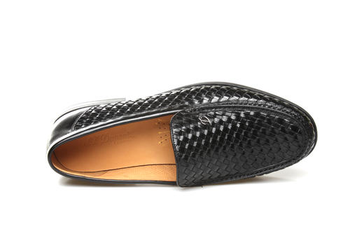 豪麟名鞋奥莱都彭男鞋牛皮革商务鞋E31130334黑色  原价5260元 商品图2