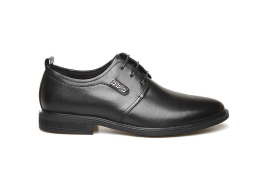 豪麟名鞋奥莱迪嘉男装牛皮革正装皮鞋DJHFO21MP201黑色  原价1660元 商品图1