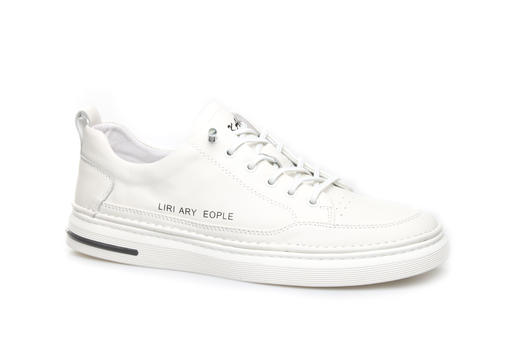 豪麟名鞋奥莱迪嘉男装牛皮革动感休闲鞋DJCDA21MX005白色  原价1660元 商品图0