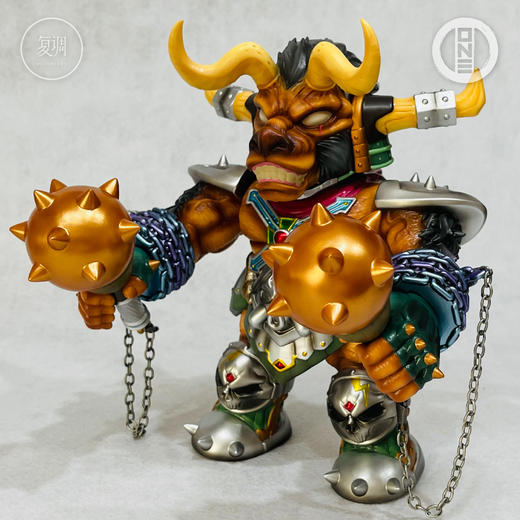 现货 壹工坊 牛魔王 搪胶潮玩 摆件 商品图4