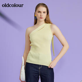 oldcolour春新款修身百搭背心打底衫O10008002