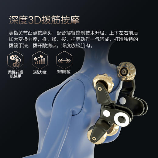 海尔大白鲸按摩椅家用太空舱全自动全身豪华零重力电动智能语音多功能按摩沙发 HQY-A511HU1 商品图4