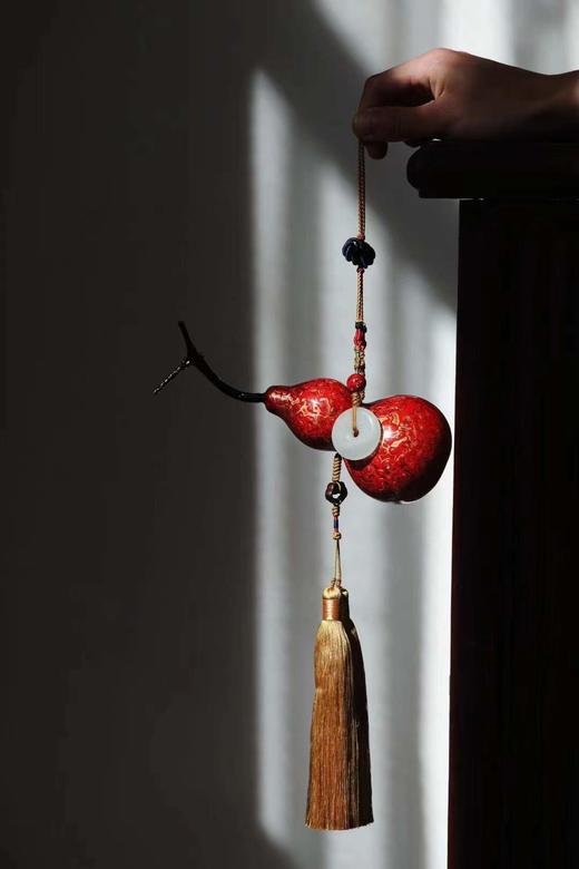 大漆朱砂红 福禄 商品图5