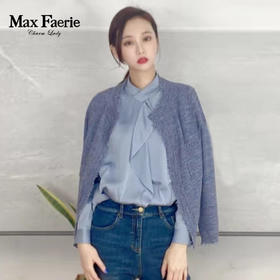 麦克斯菲瑞小香风名媛气质针织衫mh1z158