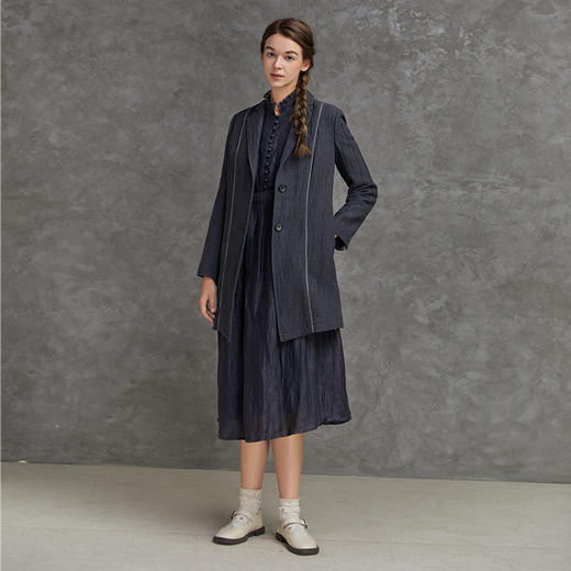 Famecoco范可儿休闲西装外套女高级感女神范小西服F221AB002 商品图4