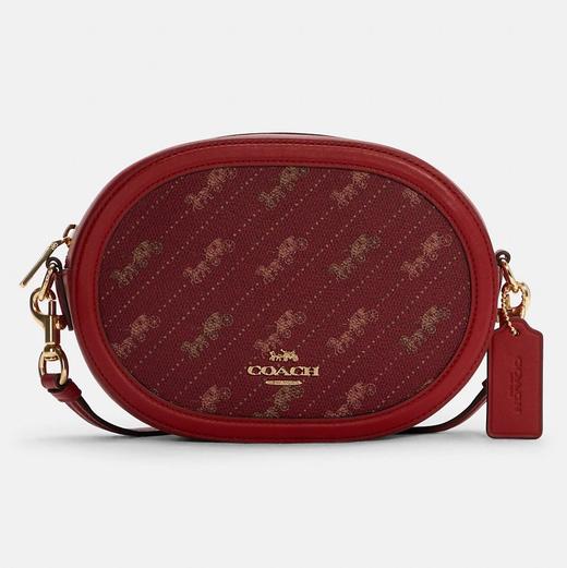 新上了红色马车logo！Coach 椭圆相机包 只要￥950 商品图3