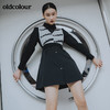 oldcolour2022春季新品商场同款气质长袖连衣裙GO11103627 商品缩略图2