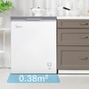 美的（Midea）冰柜家用商用冷柜冷藏冷冻保鲜柜小型冰柜节能省电冰箱卧式冰柜 商品缩略图2