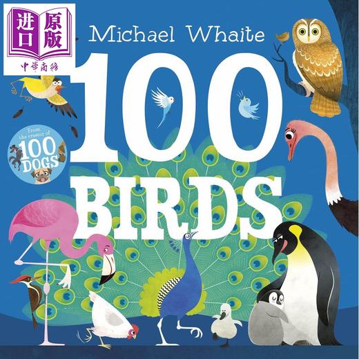 【中商原版】Michael Whaite 绘本3册套装 100 Dogs Cats Birds 100只狗猫鸟哦 英文原版 进口图书 儿童动物绘本 趣味图画书  商品图3