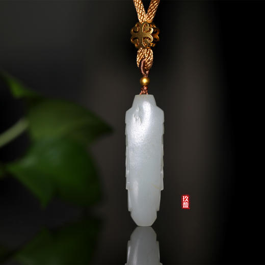 和田玉（白玉）籽料挂件--佛头20.706g 商品图4