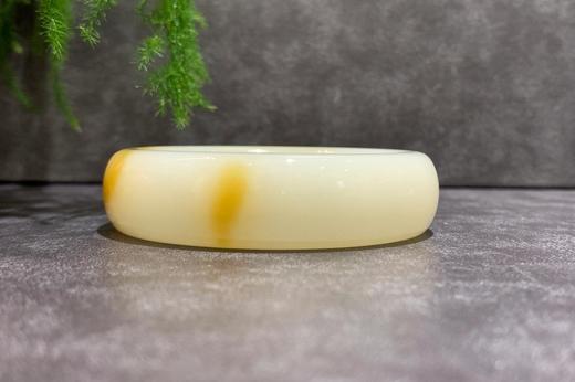 【御珠宫坊·传承系列】羊脂白玉手镯56.5mm 商品图6