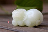 和田玉（白玉）籽料挂件--貔貅62.11g 商品缩略图3