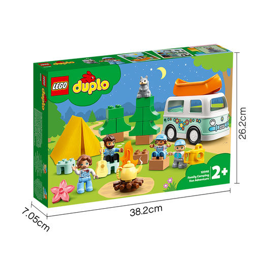 乐高LEGO 全家野营车大冒险 LEGC10946 商品图5