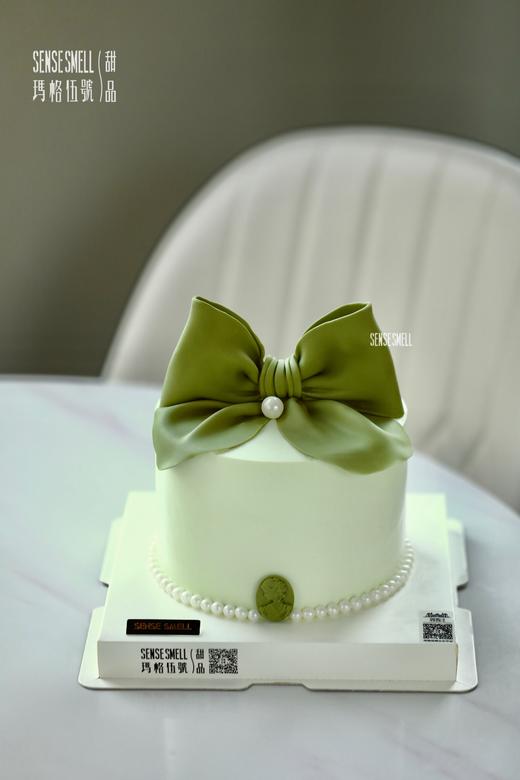 高贵绿蝴蝶结D207 商品图0