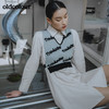 oldcolour2022春季新品商场同款气质长袖连衣裙GO11103627 商品缩略图6