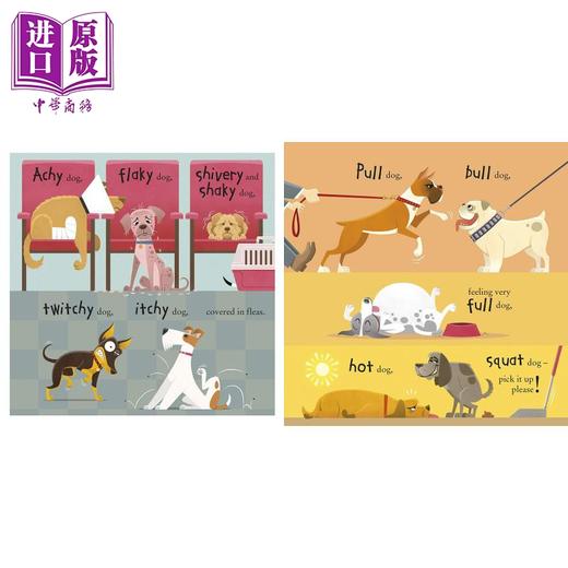 【中商原版】Michael Whaite 绘本3册套装 100 Dogs Cats Birds 100只狗猫鸟哦 英文原版 进口图书 儿童动物绘本 趣味图画书  商品图4