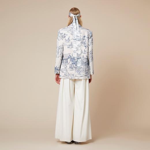 雍正十二月行乐图廓形西装外套 商品图6