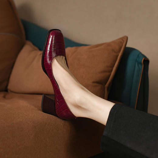 复古风简约，新款单鞋PS682 商品图0