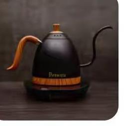 【已绝版】手冲壶 亚光黑0.6L 商品图0