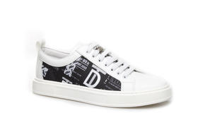 豪麟名鞋奥莱迪嘉男装牛皮革动感休闲鞋DJBZA21MX007白色  原价1660元