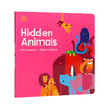 英文原版绘本Hidden Animals 隐藏的动物 DK出版低幼儿童英语启蒙认知绘本 宝宝颜色和形状益智启蒙图画书 亲子共读早教书 商品缩略图0