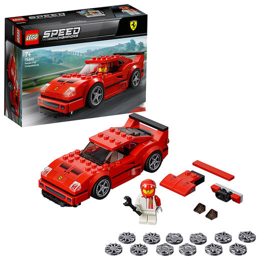 乐高LEGO 法拉利F40COMPETIZIONE LEGC75890 商品图2